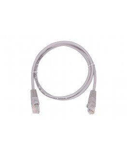 Extralink EX.7669 verkkokaapeli Harmaa 1 m Cat5e U/UTP (UTP)