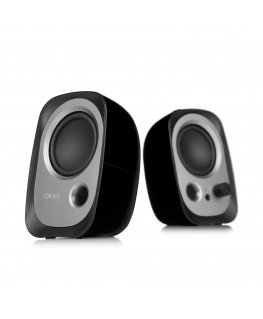 Edifier R12U Black, Silver Wired 4 W