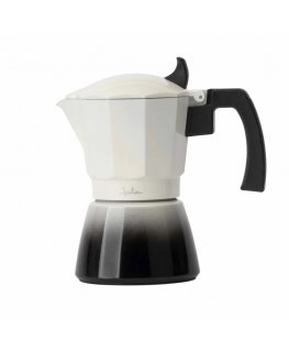 JATA HCAF2412 manual coffee maker Moka pot 0.7 L Black, White