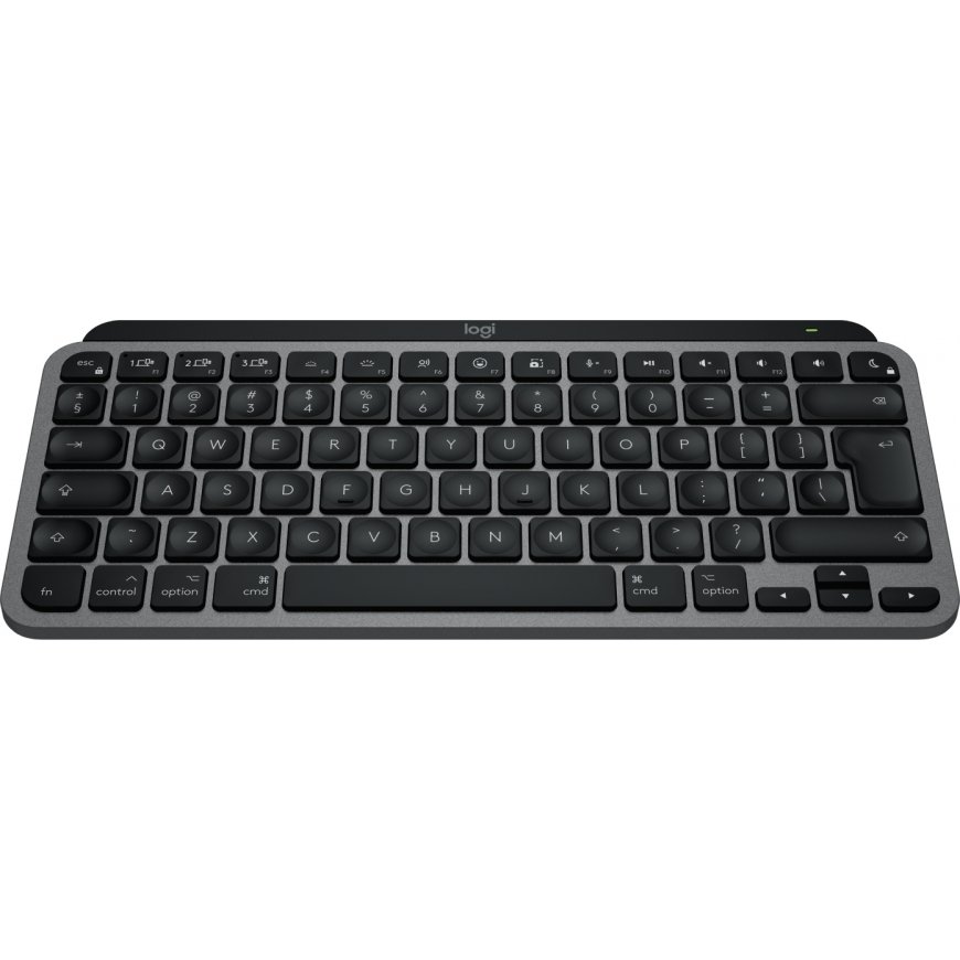 Logitech MX Keys Mini For Mac keyboard Home/Office Bluetooth QWERTY US International Black, Grey – 2