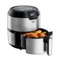 Tefal Easy Fry EY401D Vienas 4,2 L Autonominės 1500 W Karšto oro gruzdintuvė Juoda, Nerūdijančiojo p