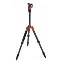 Rollei Compact Traveler No. 1 Carbon tripod Digital/film cameras 3 leg(s) Black, Orange Rollei Compact Traveler No. 1 Carbon tripod Digital/film cameras 3 leg(s) Black, Orange