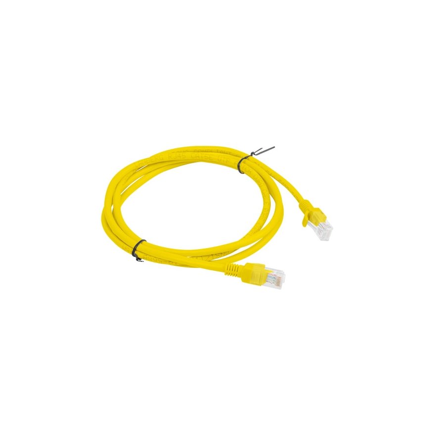 Lanberg PCU6-10CC-0150-Y networking cable Yellow 1.5 m Cat6 U/UTP (UTP) – 2