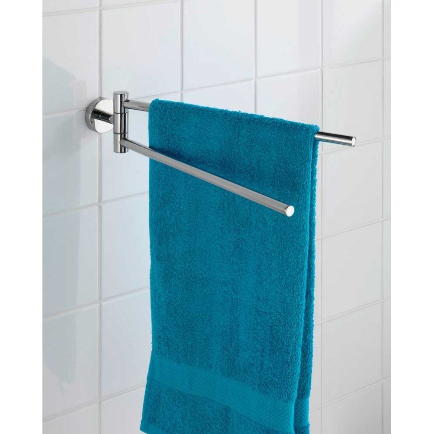 WENKO 20213100 Towel holder Wall-mounted Silver – 4