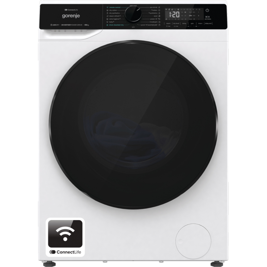 Gorenje Washing Machine with Dryer | WD2PA964ADW | Energy