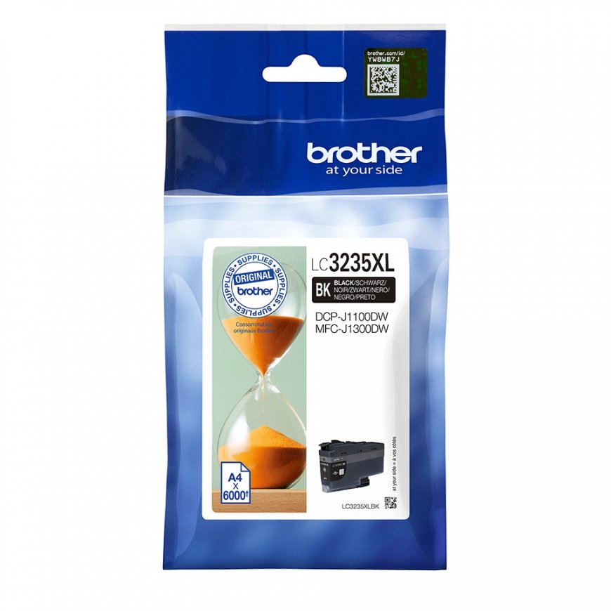 Brother LC-3235XLBK rašalo kasetė 1 vnt Originalus Didelė (XL) išeiga Juoda