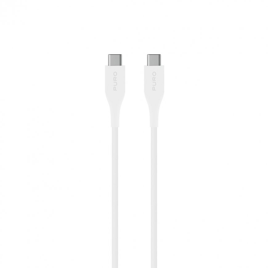 PURO CUSBCUSBC2MTWHI USB kabelis USB 2.0 2 m USB C Balts