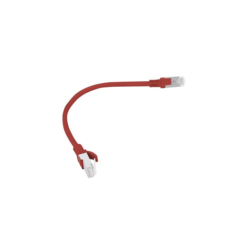 Lanberg PCU6-10CC-0025-R networking cable Red 0.25 m Cat6 U/UTP (UTP) – 2