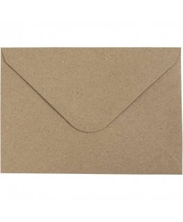 Creativ Company 20530 kirjekuori C6 (114 x 162 mm) Luonnollinen 50 kpl