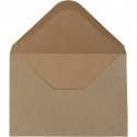 Creativ Company 20530 aploksne C6 (114 x 162 mm) Dabisks 50 pcs