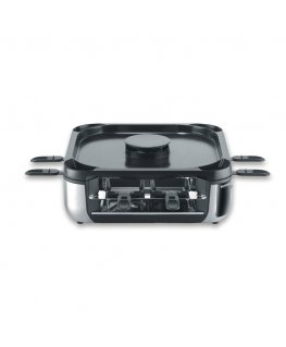 Severin RG 2379 raclette grill 8 person(s) 1900 W Black, Silver