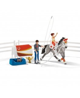 schleich HORSE CLUB Mia's vaulting riding set