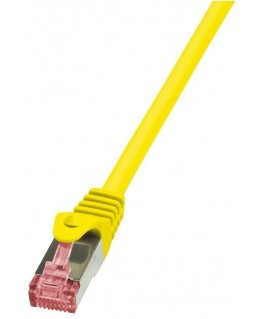 LogiLink Cat.6 S/FTP, 1.5m networking cable Yellow Cat6 S/FTP (S-STP)