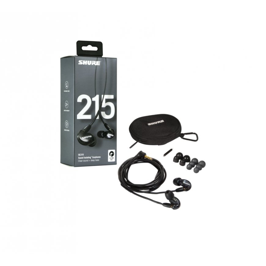 Shure SE215 Pro Headset Wired In-ear Stage/Studio Transparent