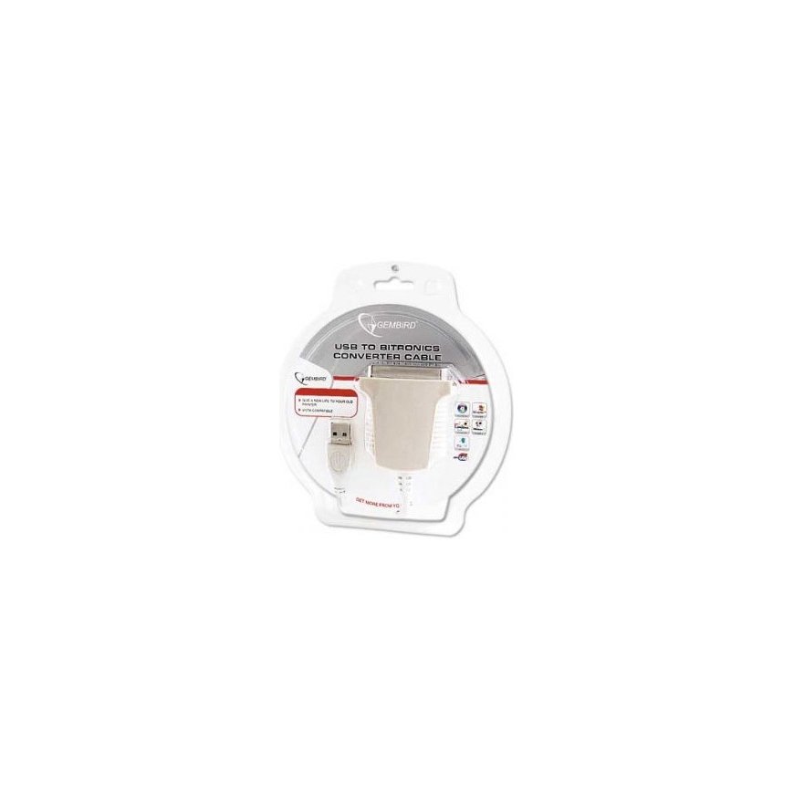 Gembird 1.8m USB Printer Cable parallel cable White – 2