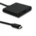 Qoltec 50430 laptop dock/port replicator USB 3.2 Gen 2 (3.1 Gen 2) Type-C Black Qoltec 50430 laptop dock/port replicator USB 3.2 Gen 2 (3.1 Gen 2) Type-C Black