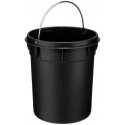 5five Simply Smart Bathroom basket, waste container, capacity 3 l, open lid, brown 5five Simply Smart Bathroom basket, waste container, capacity 3 l, open lid, brown