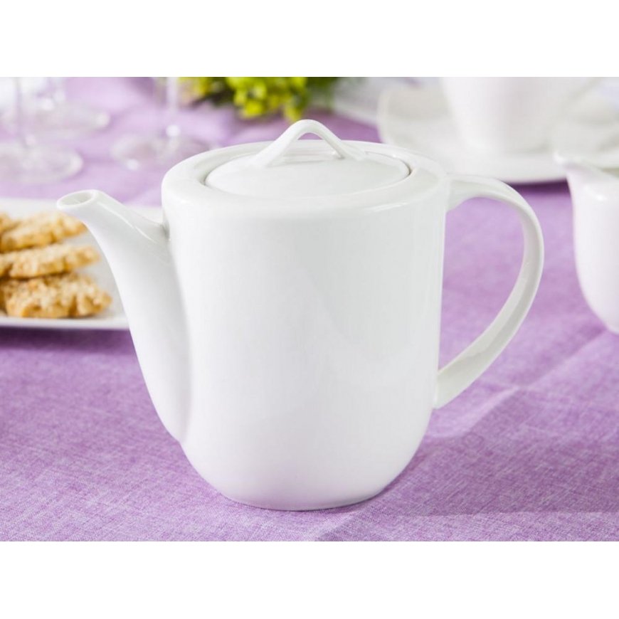 Lumarko Altom Design REGULAR PORCELAIN TEA POT 1200ML CREAM – 3