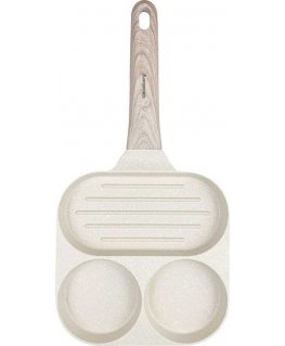 3 in 1 MARBLE EGGS, PANCAKES, PANCAKE GRILL KLAUSBERG KB-7818 BEIGE