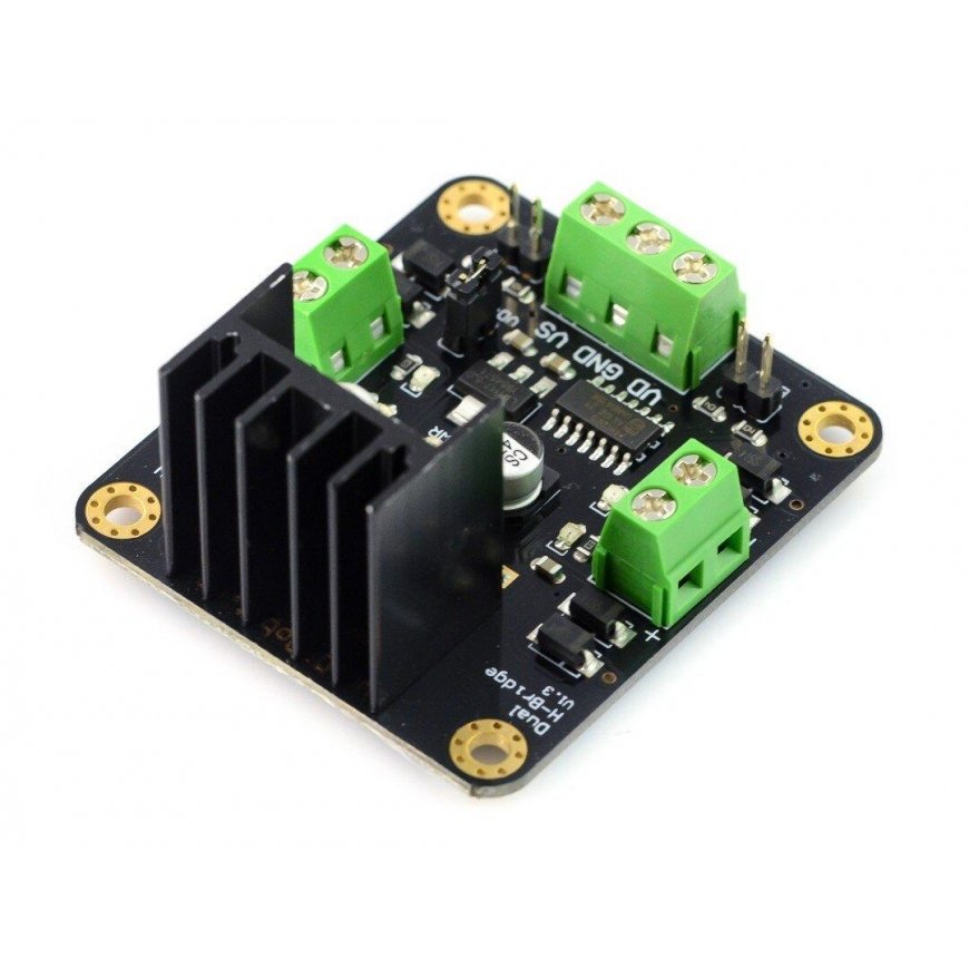 DFRobot L298N, dual-channel DC motor controller, 12 V / 2 A – 3