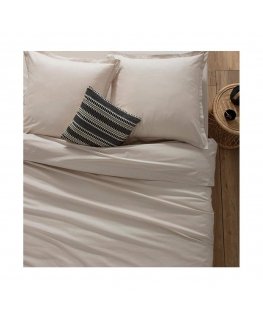 Atmosphera Duvet cover, 240 x 220 cm, cotton, beige