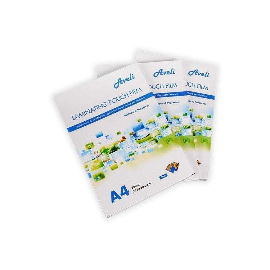 Aveli Laminating foil-pockets A4/160mic (2x80), glossy – 4