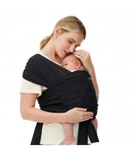 MOMCOZY KŪDIKIŲ VAIKJUOSTĖ-NEŠIOKLĖ, JUODA