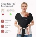 MOMCOZY BABY CARRIER, BLACK MOMCOZY BABY CARRIER, BLACK