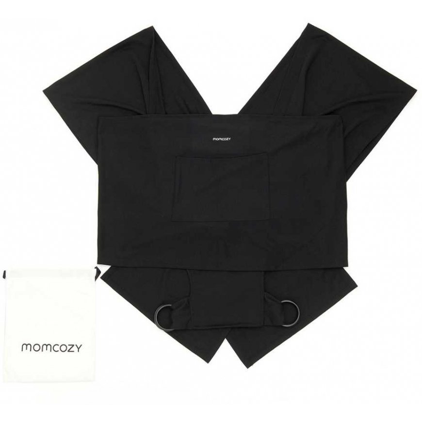 MOMCOZY BABY CARRIER, BLACK – 5