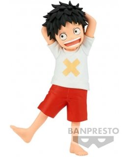 Banpresto One Piece Film Red The Grandline Series Monkey D Luffy Children figure 12cm