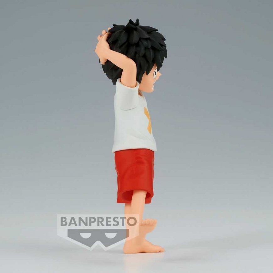 Banpresto One Piece Film Red The Grandline Series Monkey D Luffy Children figure 12cm – 4