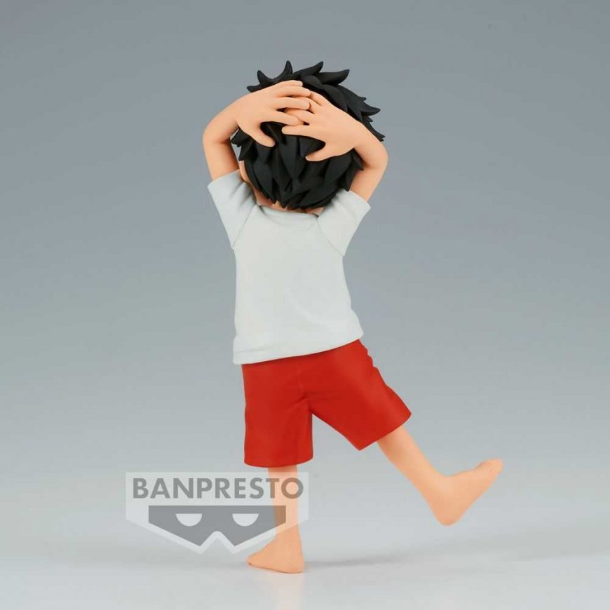 Banpresto One Piece Film Red The Grandline Series Monkey D Luffy Children figure 12cm – 5