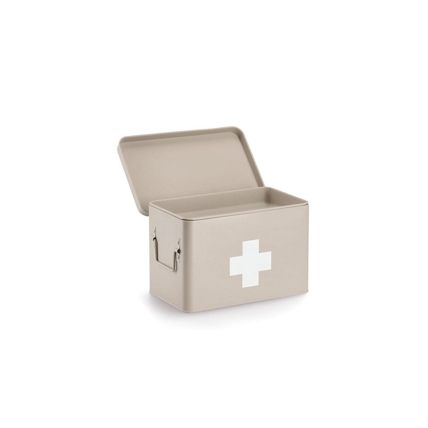 Zeller Present 19241 storage box Rectangular Metal Beige – 2