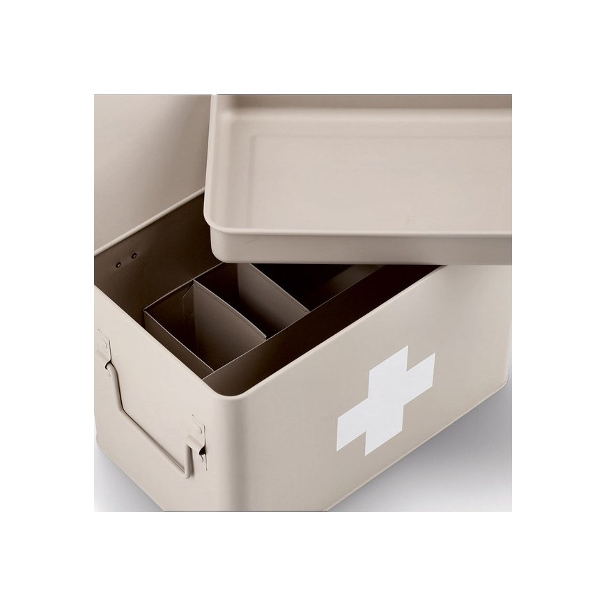 Zeller Present 19241 storage box Rectangular Metal Beige – 4