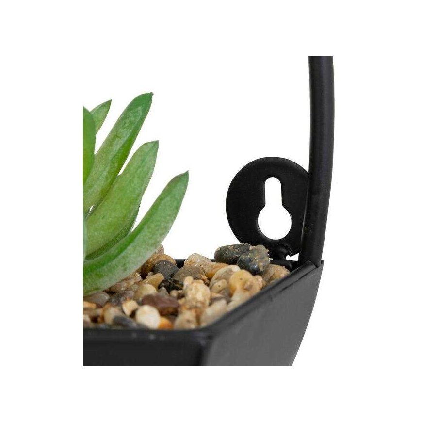 Atmosphera Artificial potted plants in a metal pot, 41 cm – 4