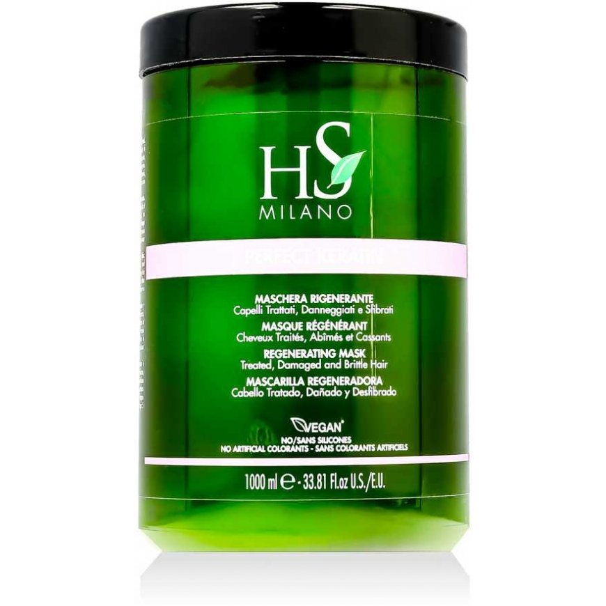 HS MILANO PERFECT KERATIN REGENERATING hiusnaamio, 1000 ml – 2