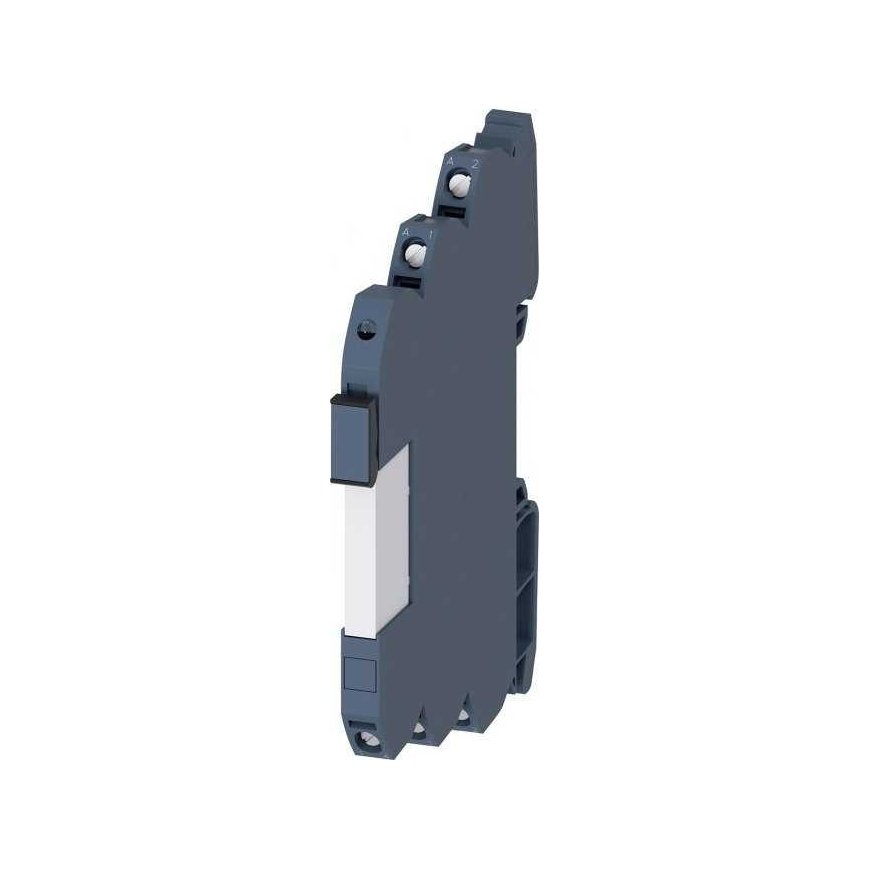 Siemens Sujungimo relė su įkišamu relės kontaktu 1P 24V AC/DC jungtis. varžtas, plotis 62mm 3RQ3118-1AB00