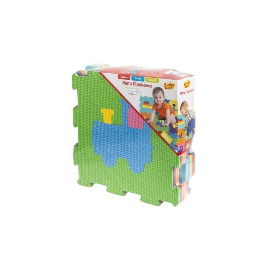 Anek Foam puzzle mat Vehicles 29x29 9 pcs. SMILY PLAY SP84356