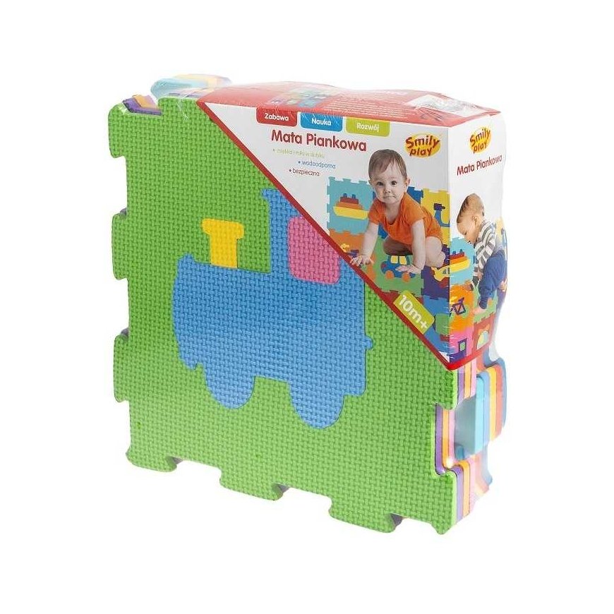 Anek Foam puzzle mat Vehicles 29x29 9 pcs. SMILY PLAY SP84356 – 3