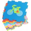 Anek Foam Puzzle Mat Vehicles 29x29 9 kpl. SMILY PLAY SP84356 Anek Foam Puzzle Mat Vehicles 29x29 9 kpl. SMILY PLAY SP84356