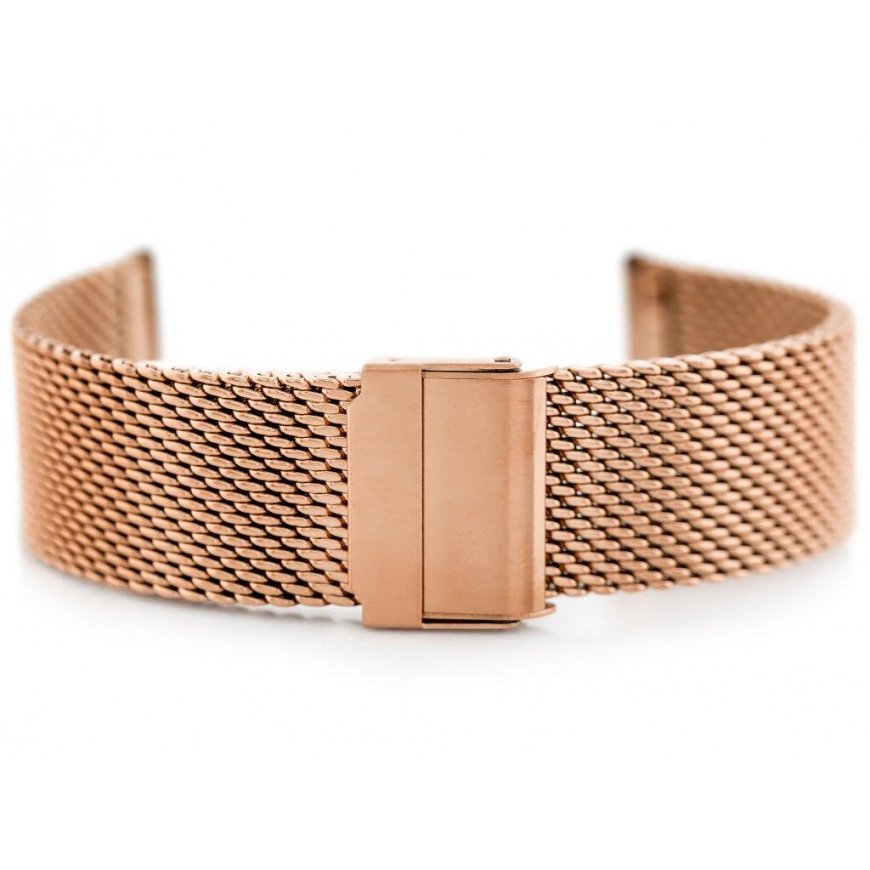 Pacific Pacific M8 Bracelet - HQ Mesh - Rose Gold 18mm
