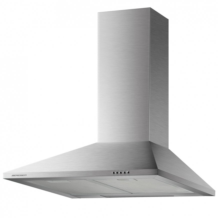 60 cm chimney hood Berdsen BT-213 INOX