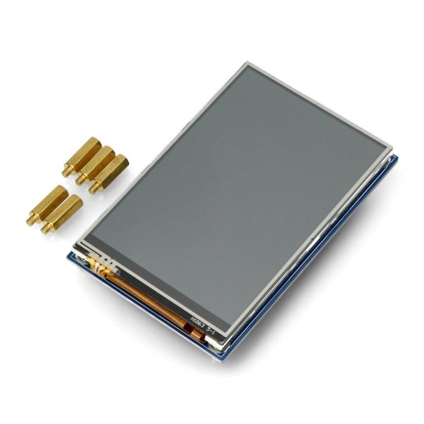 Resistive touch LCD IPS display 3.5" 480x320px, SPI, 65K RGB, for Raspberry Pi Pico, Waveshare 19907 – 5