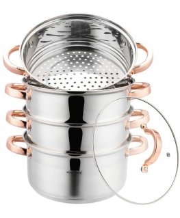 Steamer Pot Set FOR STEAM COOKING 22CM 5 EL. KLAUSBERG KB-7733