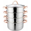 Steamer Pot Set FOR STEAM COOKING 22CM 5 EL. KLAUSBERG KB-7733 Steamer Pot Set FOR STEAM COOKING 22CM 5 EL. KLAUSBERG KB-7733