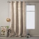 Night curtain with rings AmeliaHome VELVET 140X270 cm, 1 pc., color: cream