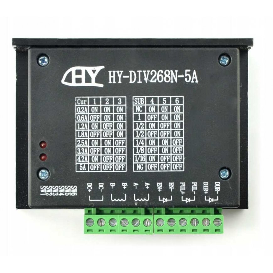 Oem-askelmoottorin ohjain TB6600 0,2-5A HY-DIV268N-5A – 3