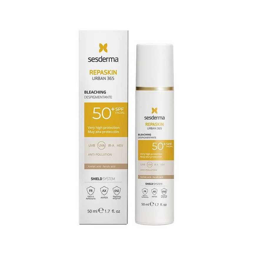 Sesderma Repaskin Urban 365 Depigmenting Photoprotector Spf50+ face sunscreen 50ml – 3