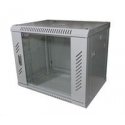 LEXI-Net 19" wall cabinet 9U 600x450, load capacity 60 kg, glass doors, extended, gray LEXI-Net 19" wall cabinet 9U 600x450, load capacity 60 kg, glass doors, extended, gray