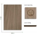 xTool 3mm riešutmedžio fanera 6vnt xTool 3mm riešutmedžio fanera 6vnt